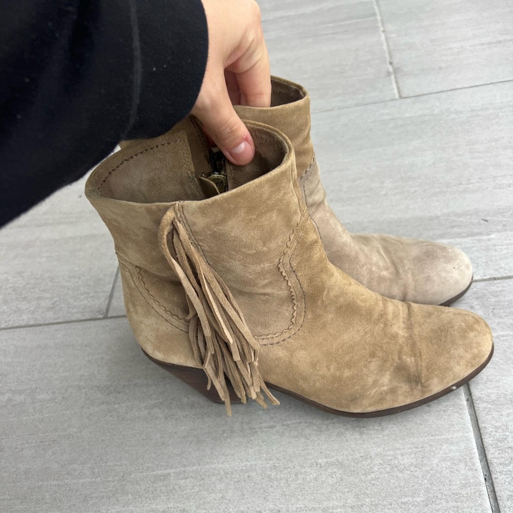 Sam Edelman Fringe Booties